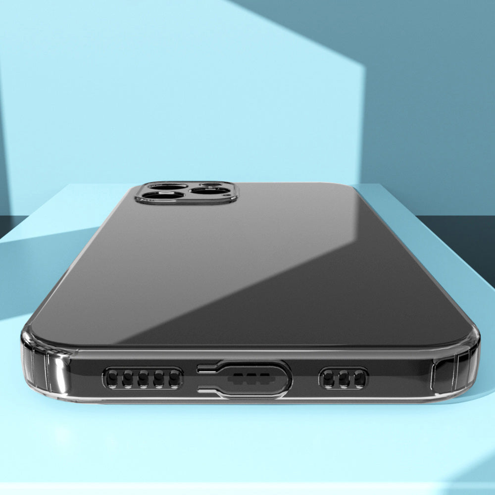 For iPhone 12 Pro 6.1 inch Anti-Slip Frame TPU Phone Case Non-Yellowing Clear Protection Cover For iPhone 12 Pro 6.1 inch Anti-Slip Frame TPU Phone Case Non-Yellowing Clear Protection Cover